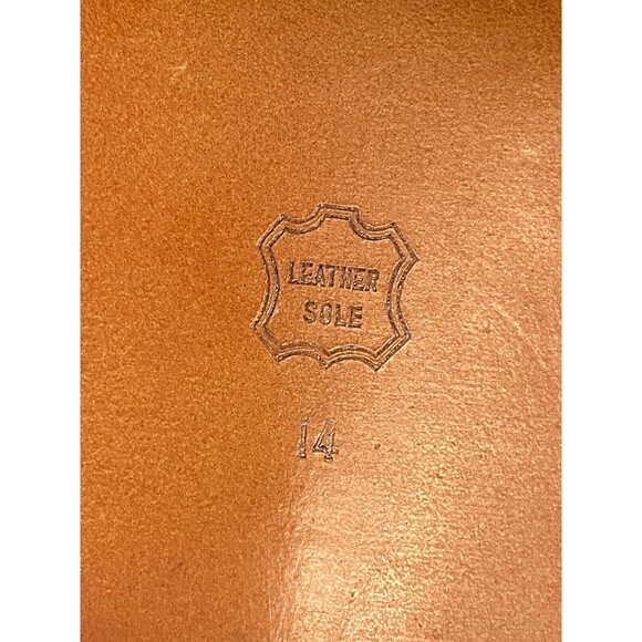 Vtg VITTORIO PONTI Dress Shoes Men's 14 Croc Leather Loafers Patchwork Black - Picture 8 of 10